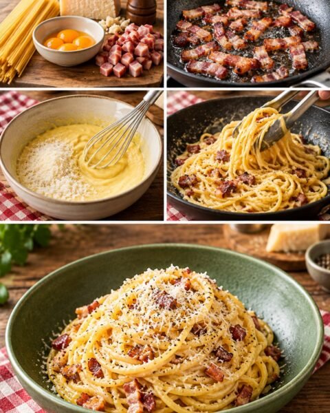 Igazi carbonara tejszín nélkül, ahogy Rómában készítik