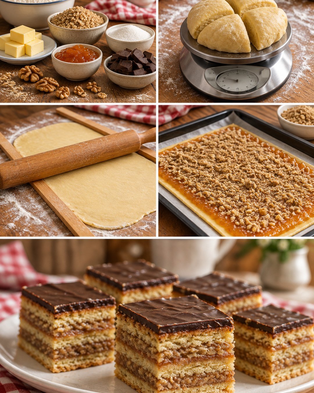 Tökéletes házi zserbó, mérhető arányokkal