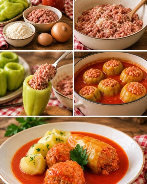 Töltött paprika, ahogy a nagymamák főzték